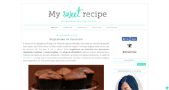 Desktop Screenshot of mysweetrecipe.com